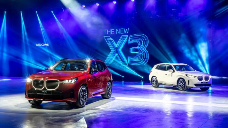 BMW總代理汎德於今日正式發表全新第四代BMW X3豪華運動休旅，導入X3 20 xDrive xLine、X3 20 xDrive M Sport與X3 M50 xDrive三款車型，建議售價分別為新台幣249萬元、279萬元與383萬元。(圖片提供：汎德)